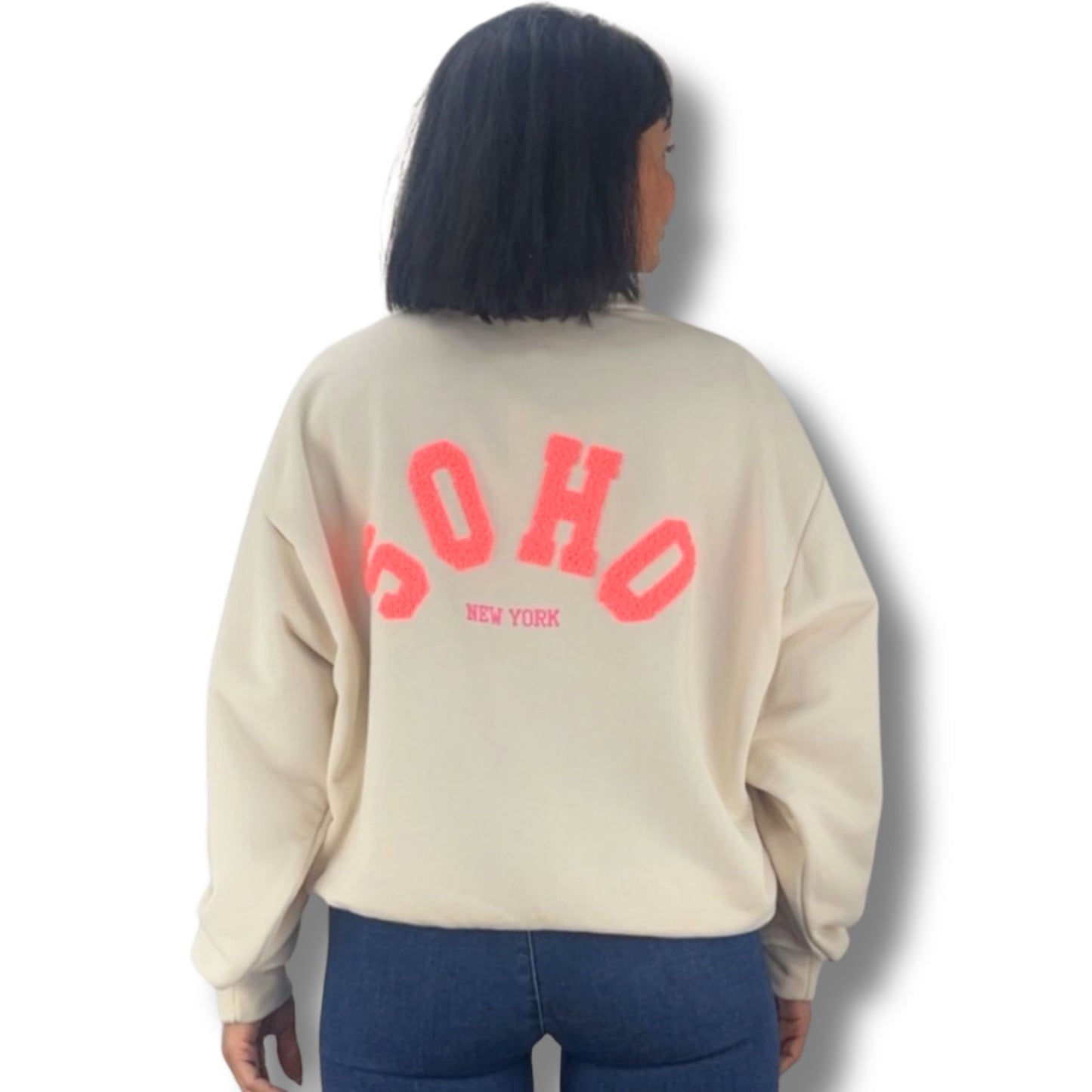 Oversize Sweatshirt „SOHO – New York“