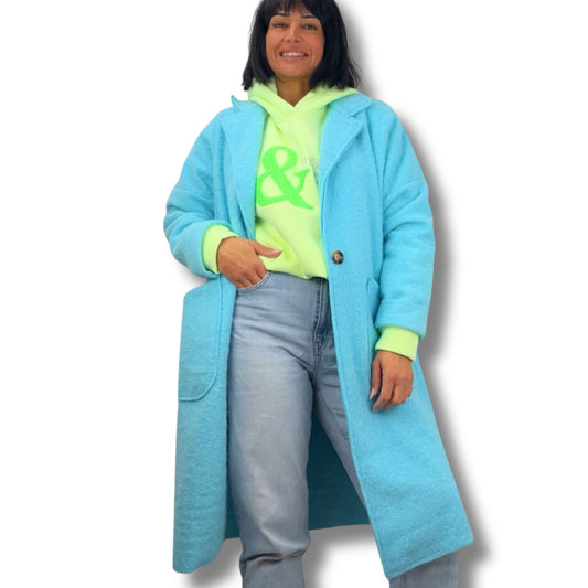 Lieblingsmantel mit Herz – Farbe bekennen