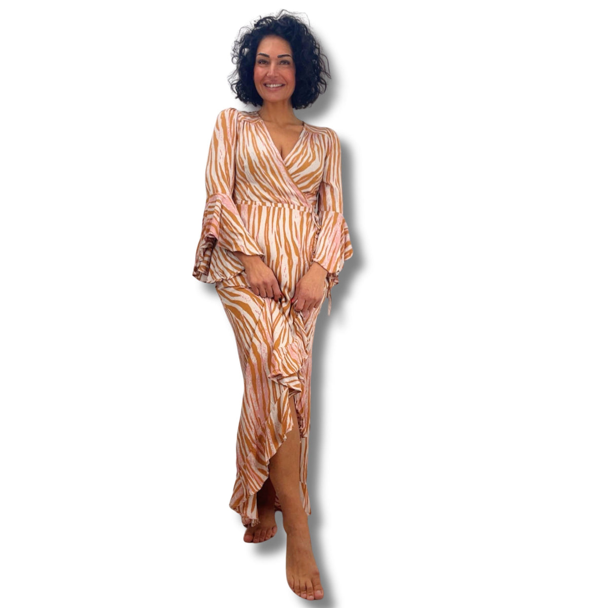 Romantische Edition by Nesrin – Wickelkleid Maxi