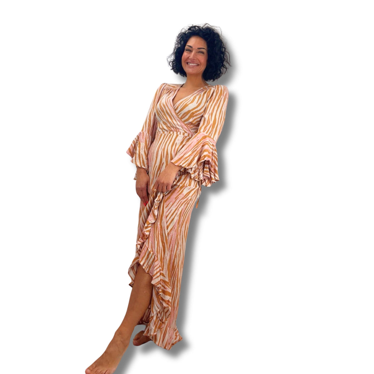 Romantische Edition by Nesrin – Wickelkleid Maxi