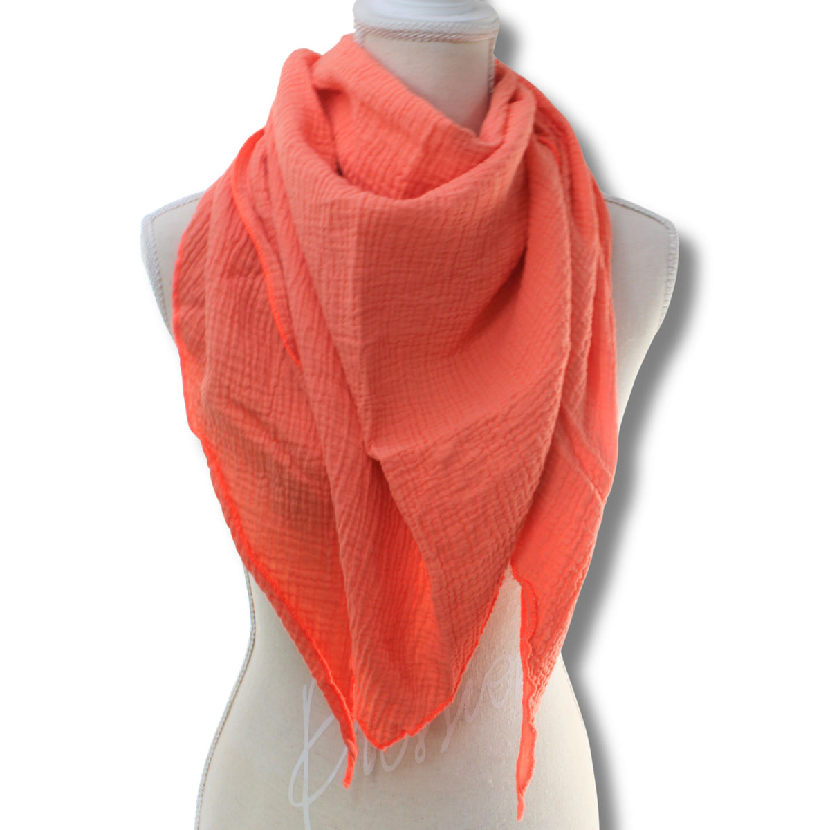 Musselin Dreieck-Tuch – 100 % Baumwolle
