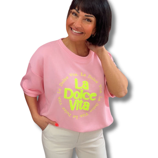 „La Dolce Vita“ Sweater – comfy, stylisch & ein Statement