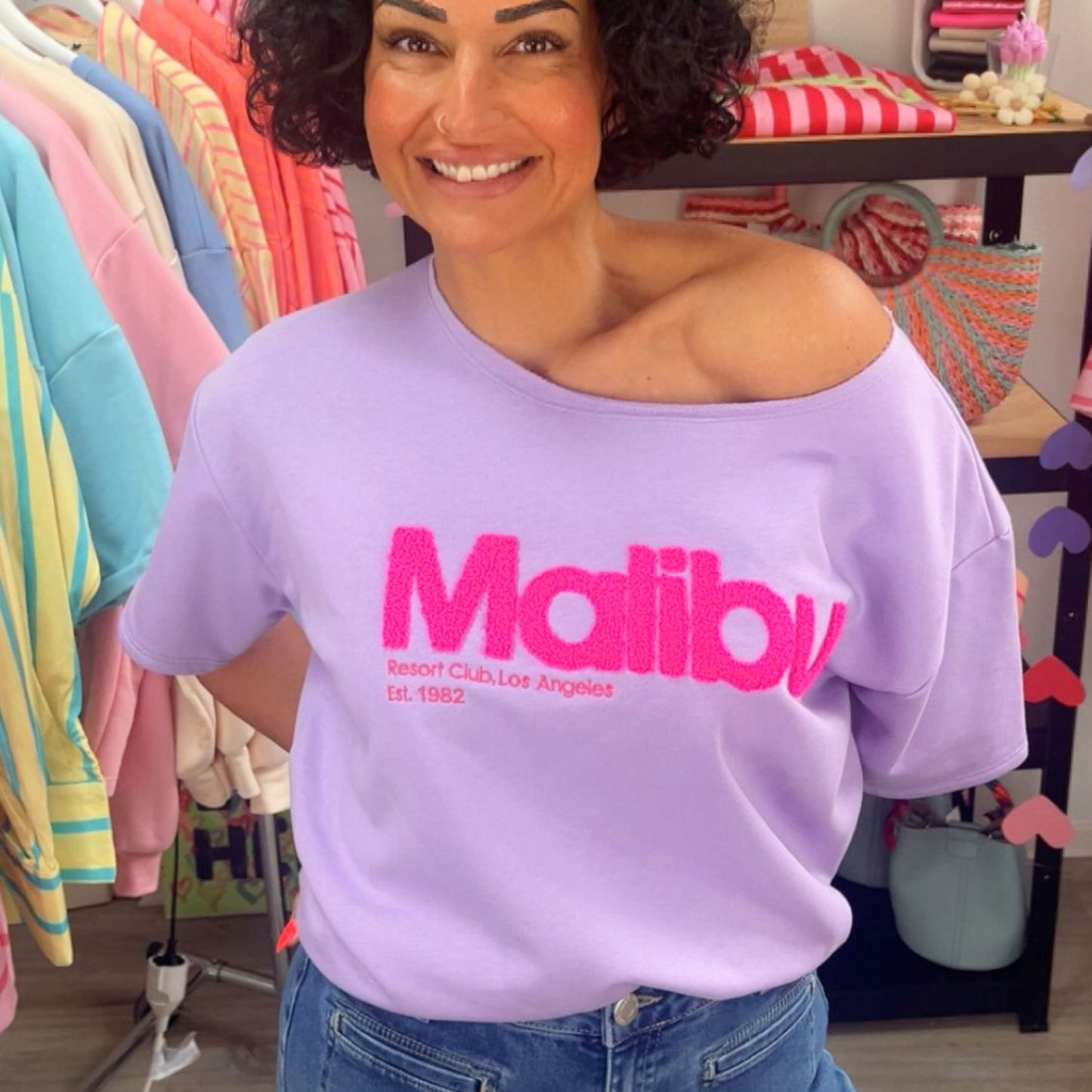 Malibu Oversize Shirt – Resort Vibes - 38 bis 44