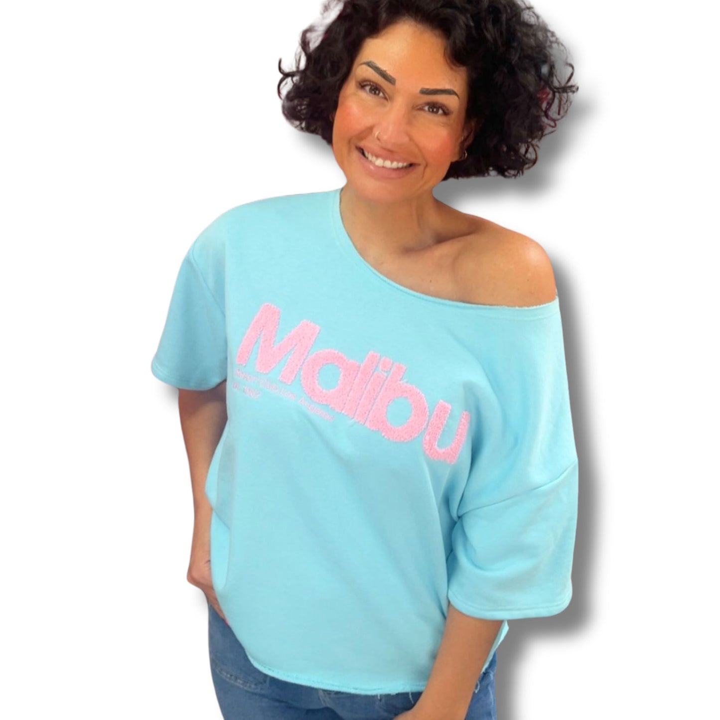 Malibu Oversize Shirt – Resort Vibes - 38 bis 44