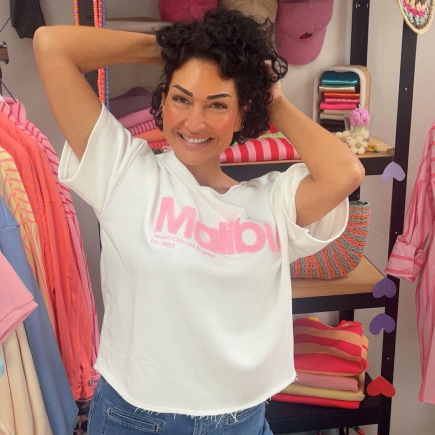 Malibu Oversize Shirt – Resort Vibes - 38 bis 44