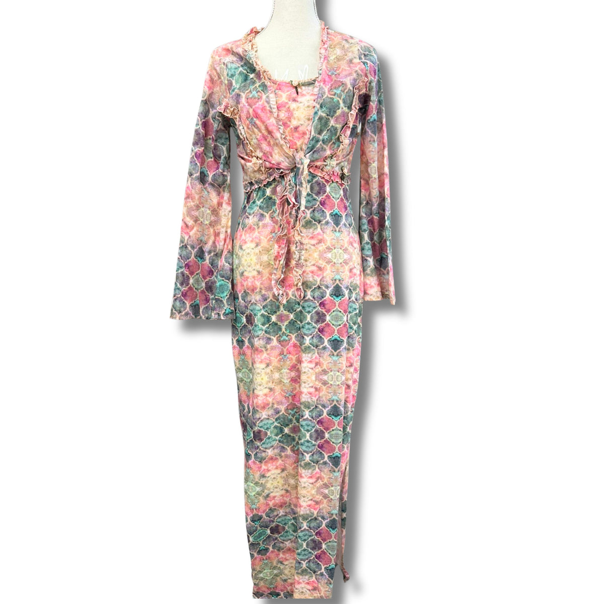 Pre-Loved  Boho Zweiteiler ✨ Isla Ibiza Bonita – Salty Kisses - L