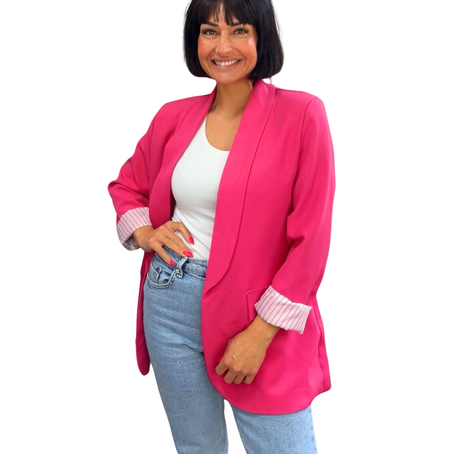 Eleganter Oversize Blazer Damen moderner Schnitt – vielseitiger Damen-Blazer Schenkt ein Herz