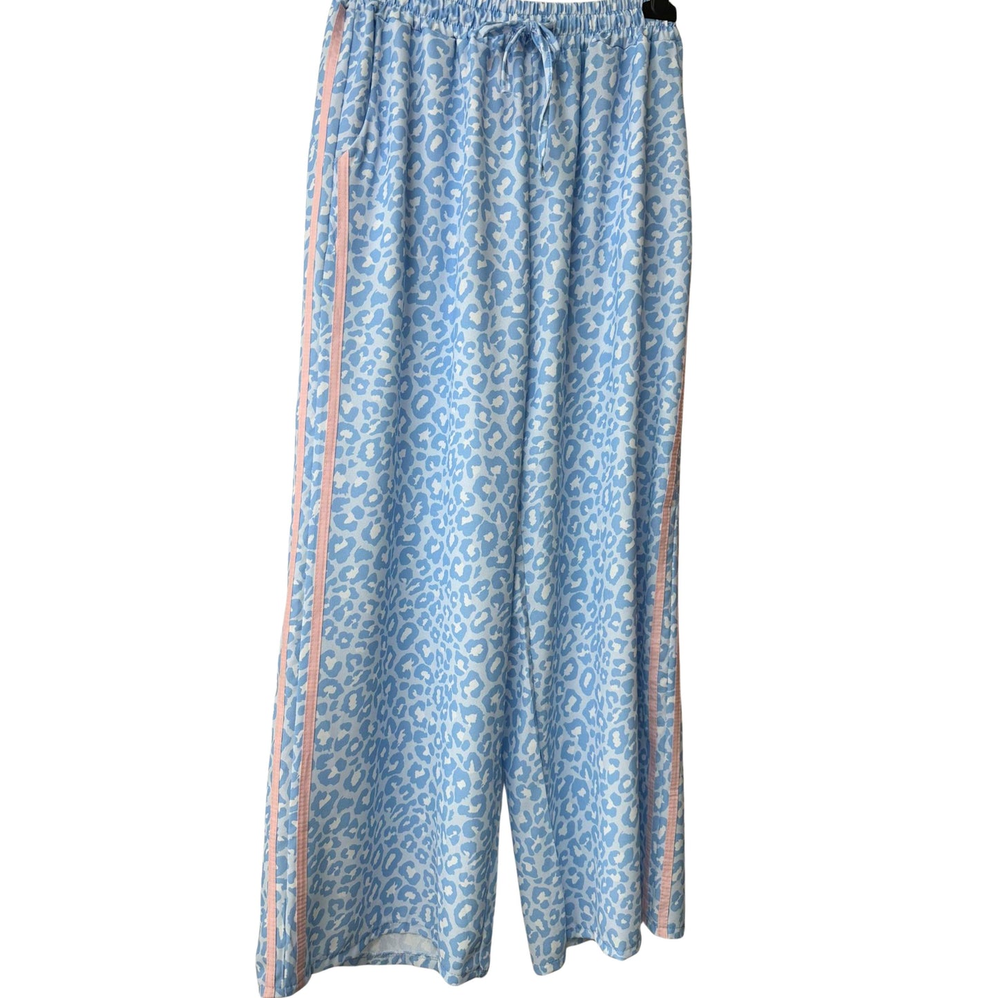 Damen Leo Hose – Wide Leg Sommerhose mit elastischem Bund