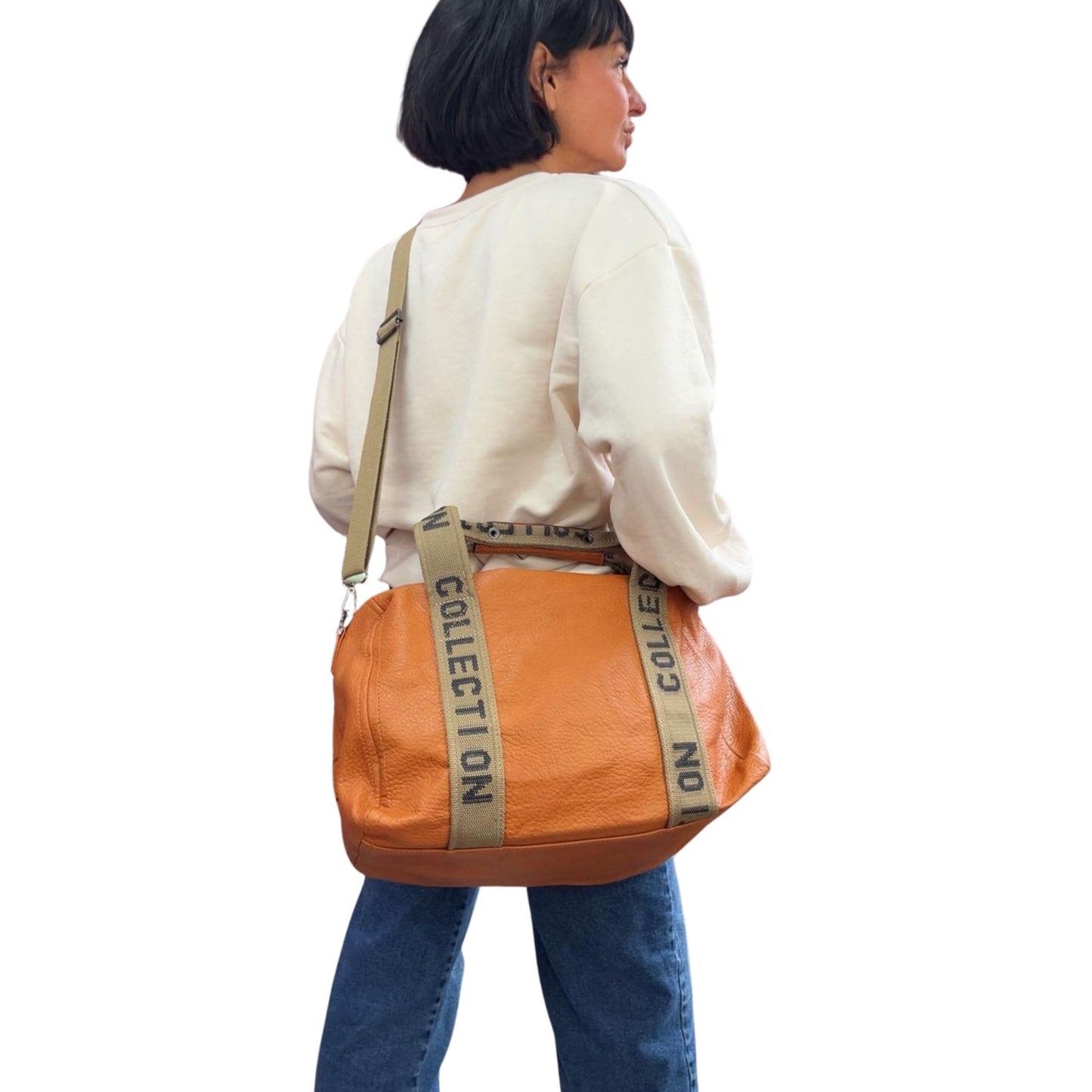 Damen Tasche XL – Stylische Weekender Bag mit Statement Träger