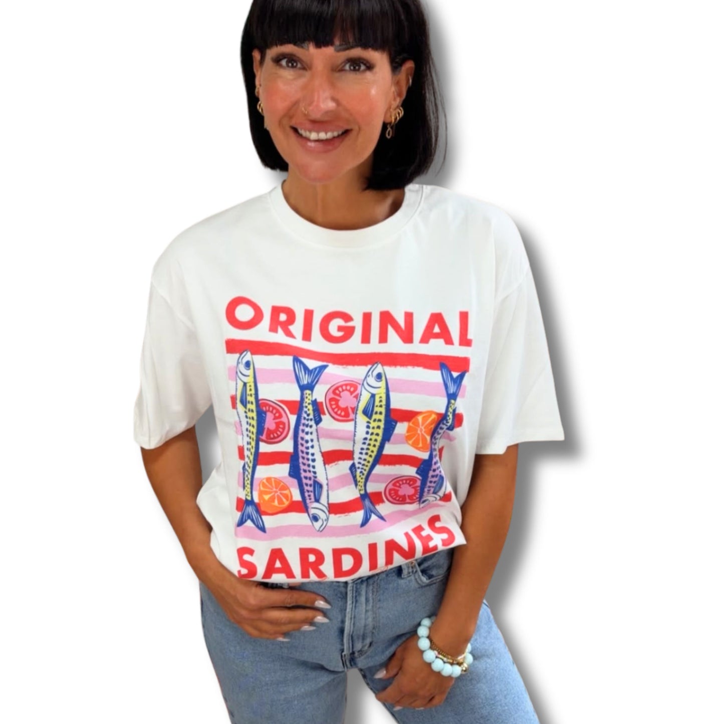 Damen T-Shirt „Sommermomente“ – 100% Baumwolle