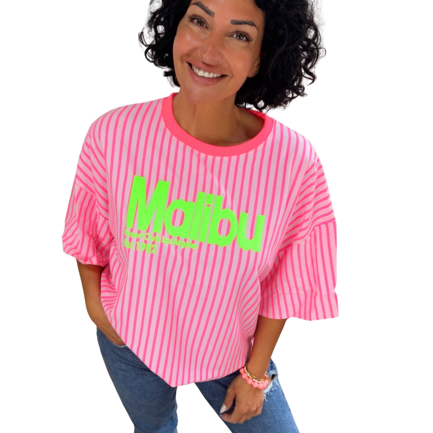 Malibu Oversize T-Shirt Neon