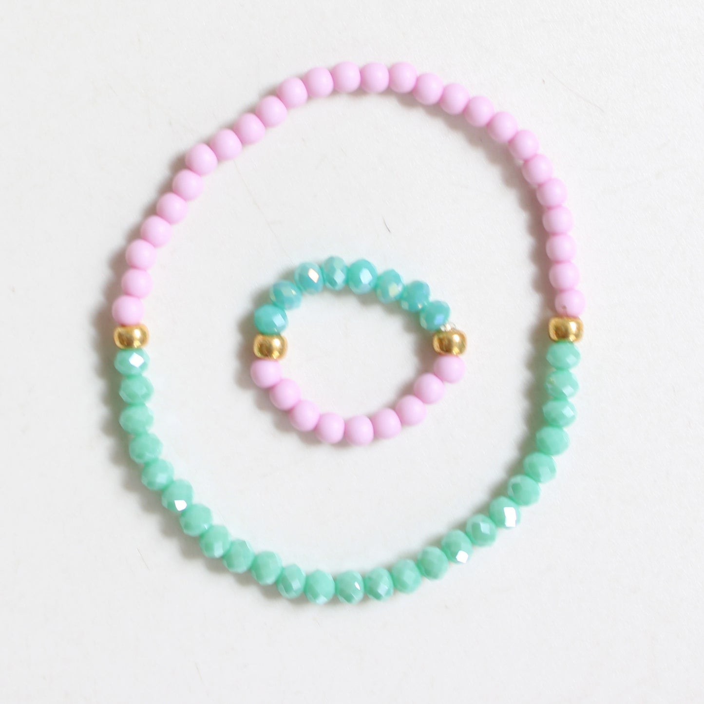 Handgemachtes Armband & Ring Set – einzeln oder als Set erhältlich