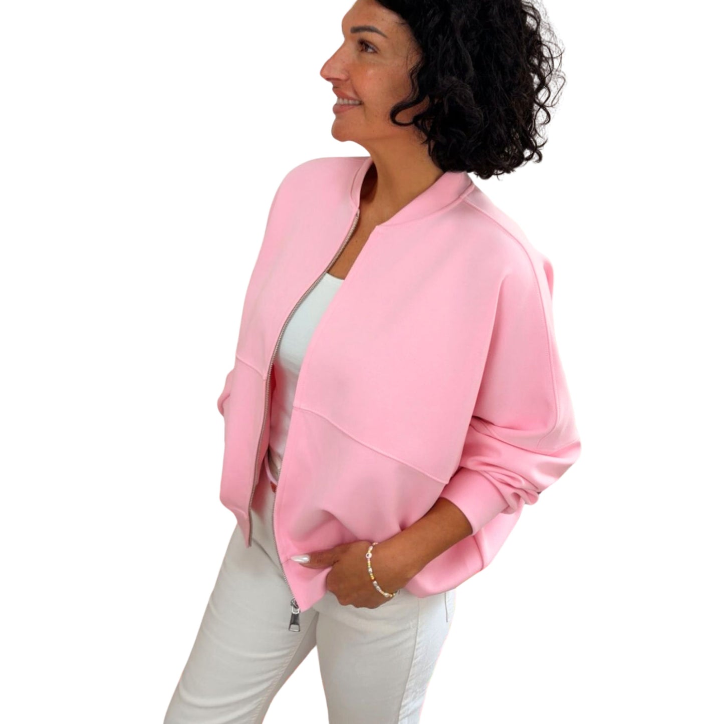 Bomberjacke / Sweatjacke Premium – Oversize & Ultraweich