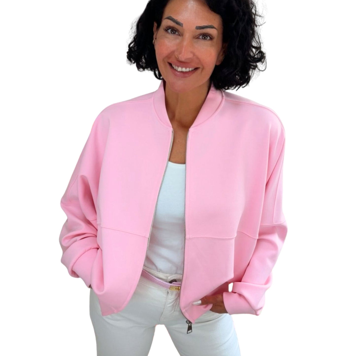 Bomberjacke / Sweatjacke Premium – Oversize & Ultraweich