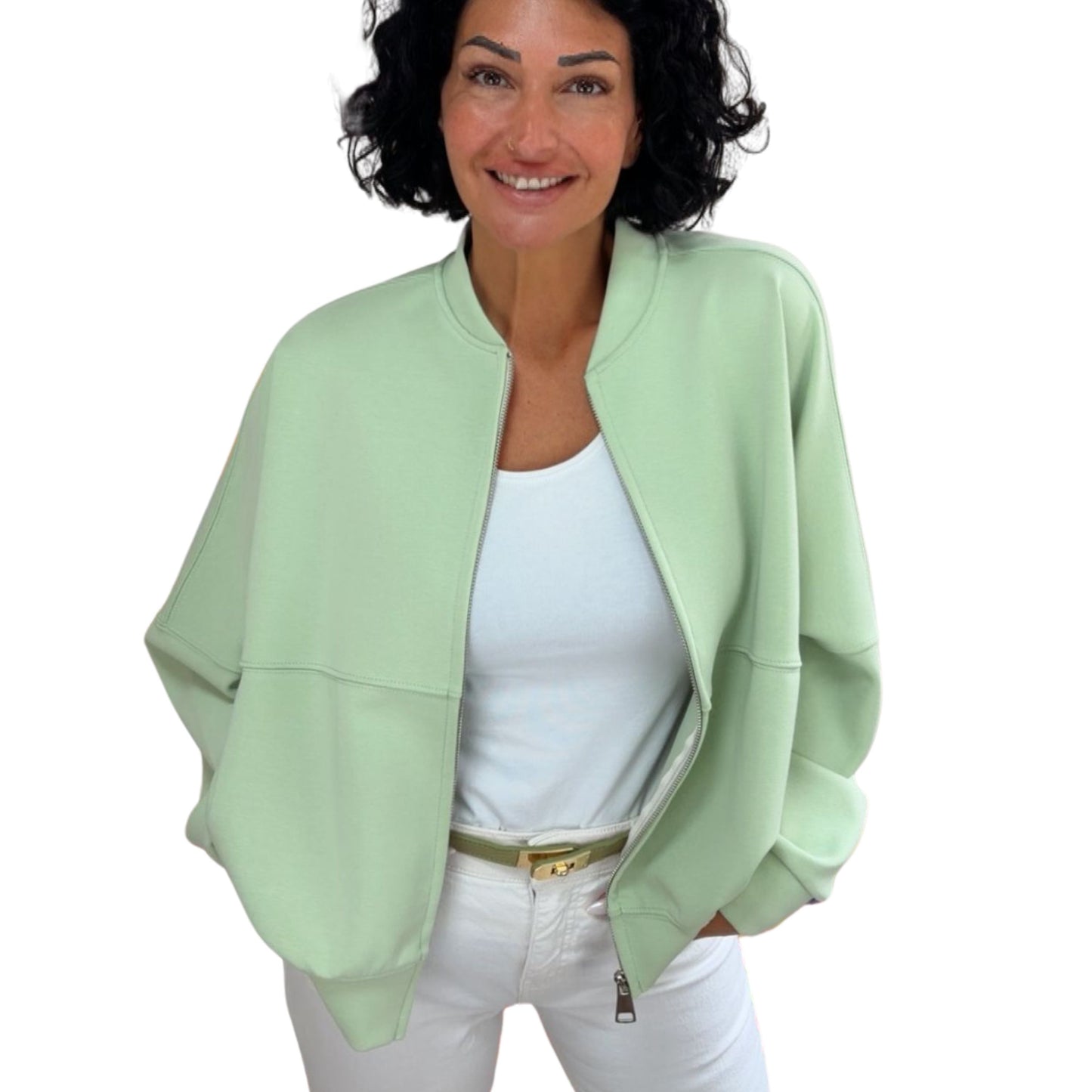 Bomberjacke / Sweatjacke Premium – Oversize & Ultraweich
