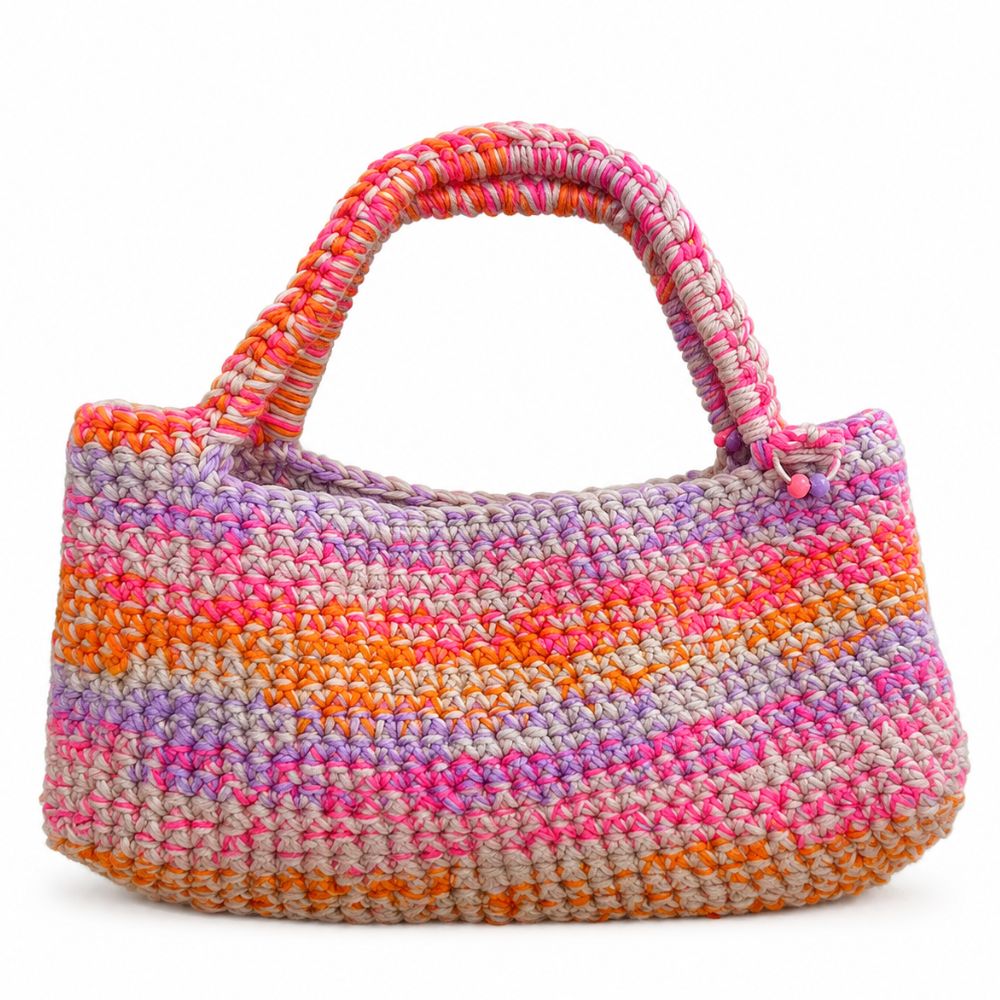 Handgehäkelte Tasche „Sicilia Amore“