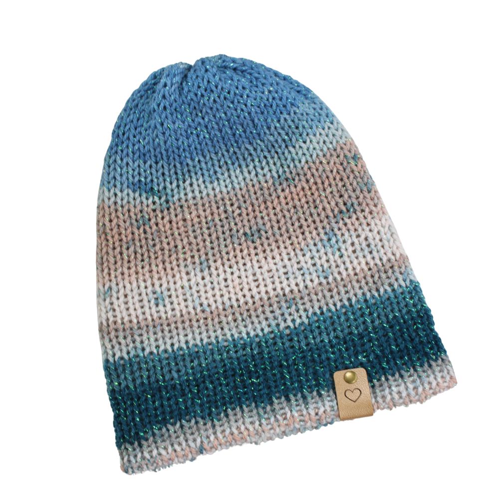 Glitzergarn der Shimmer Beanie, Detailansicht