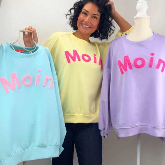 „Moin“ Oversize-Sweater – cozy, modern & mit Statement