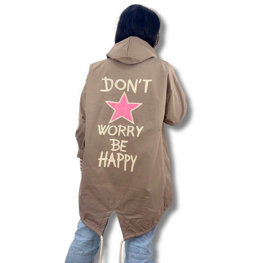 Damen Regenjacke / Frühlingsjacke – Einheitsgröße (38–44)