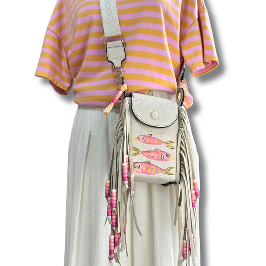 handgemachte Boho Tasche, Unikat