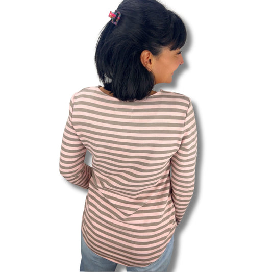 Langarm-Shirt „CIAO“ – 100 % Baumwolle