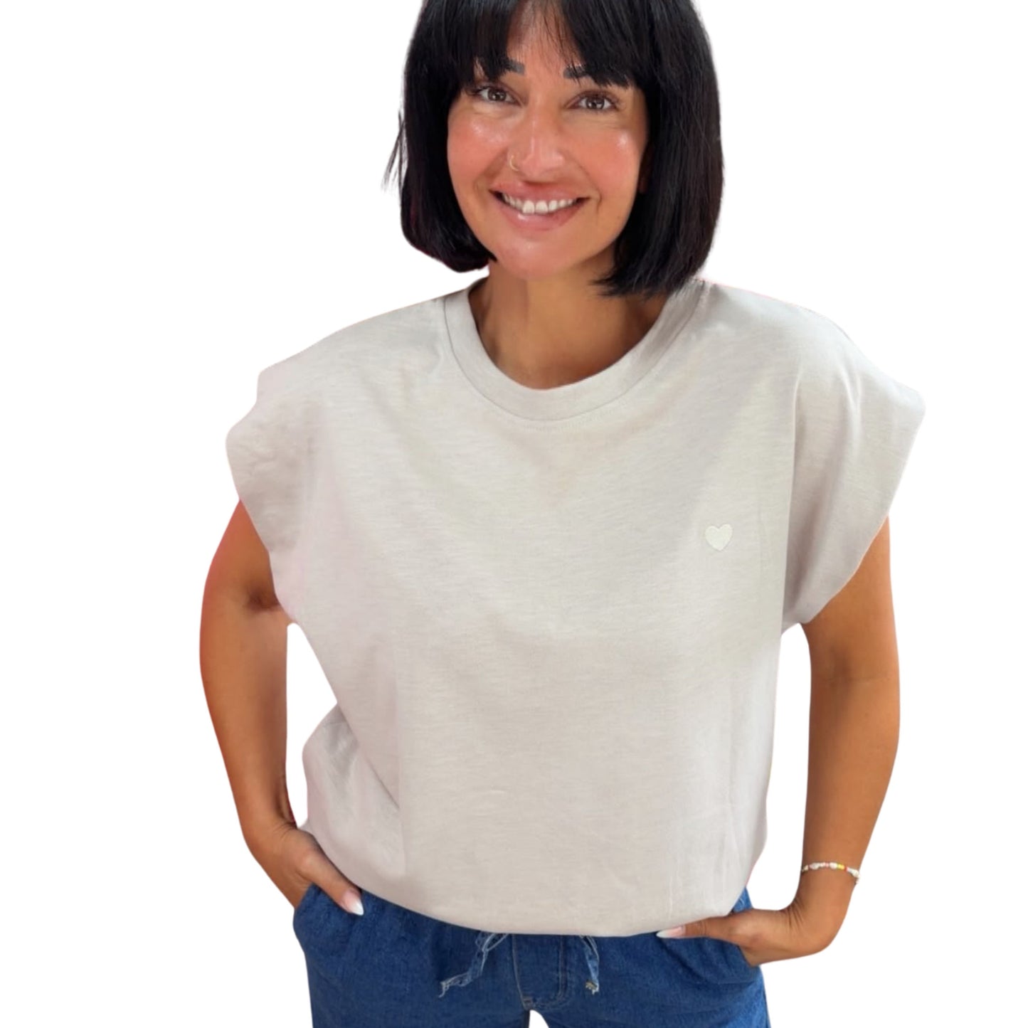 Herz Shirt – schlicht, zeitlos & mit Liebe zum Detail ❤️
