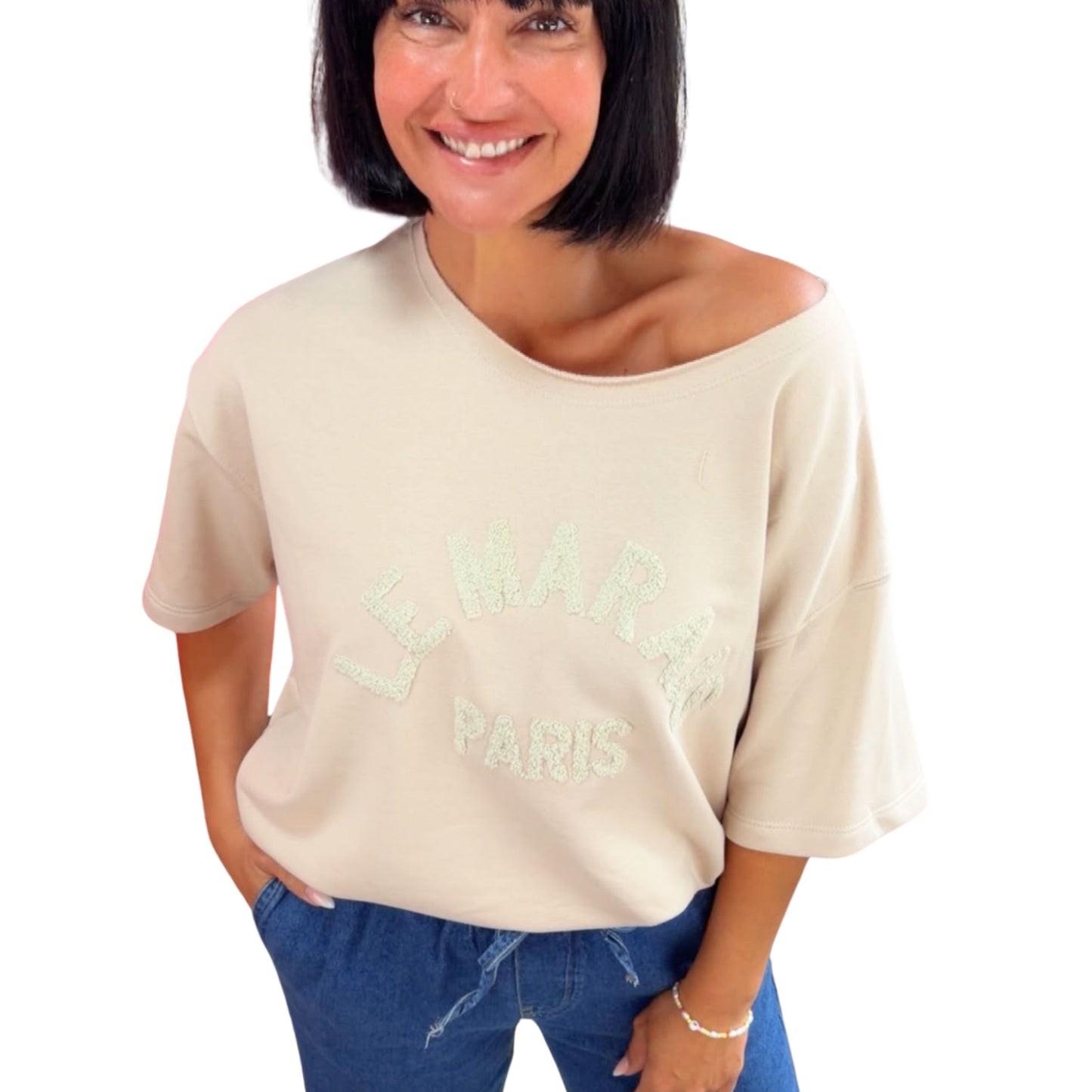 Le Marais Paris Oversize Sweatshirt – Stil trifft Komfort