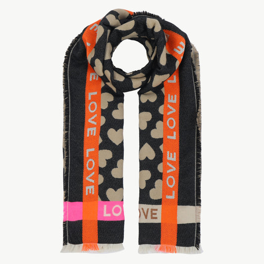 💕 Schal „LOVE“ – Farbe bekennen, Freude tragen