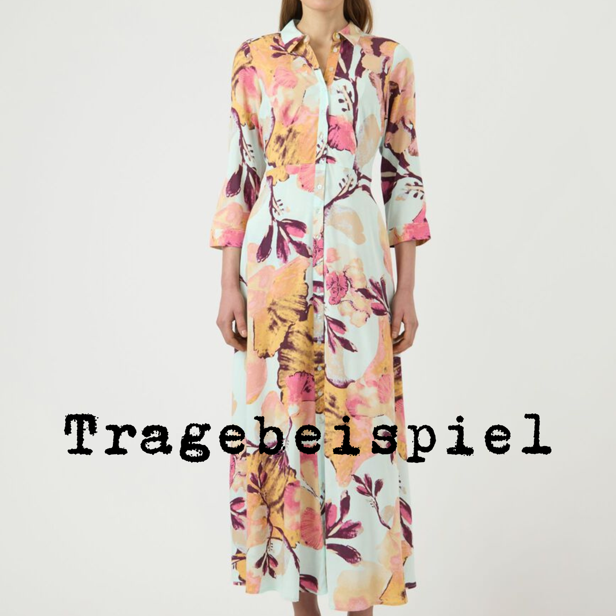 Pre-Loved  Floral Maxi Dress by Y.A.S - Größe S