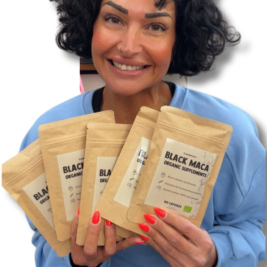 Schwarze Maca Kapseln – Natürliche Kraft für deinen Alltag