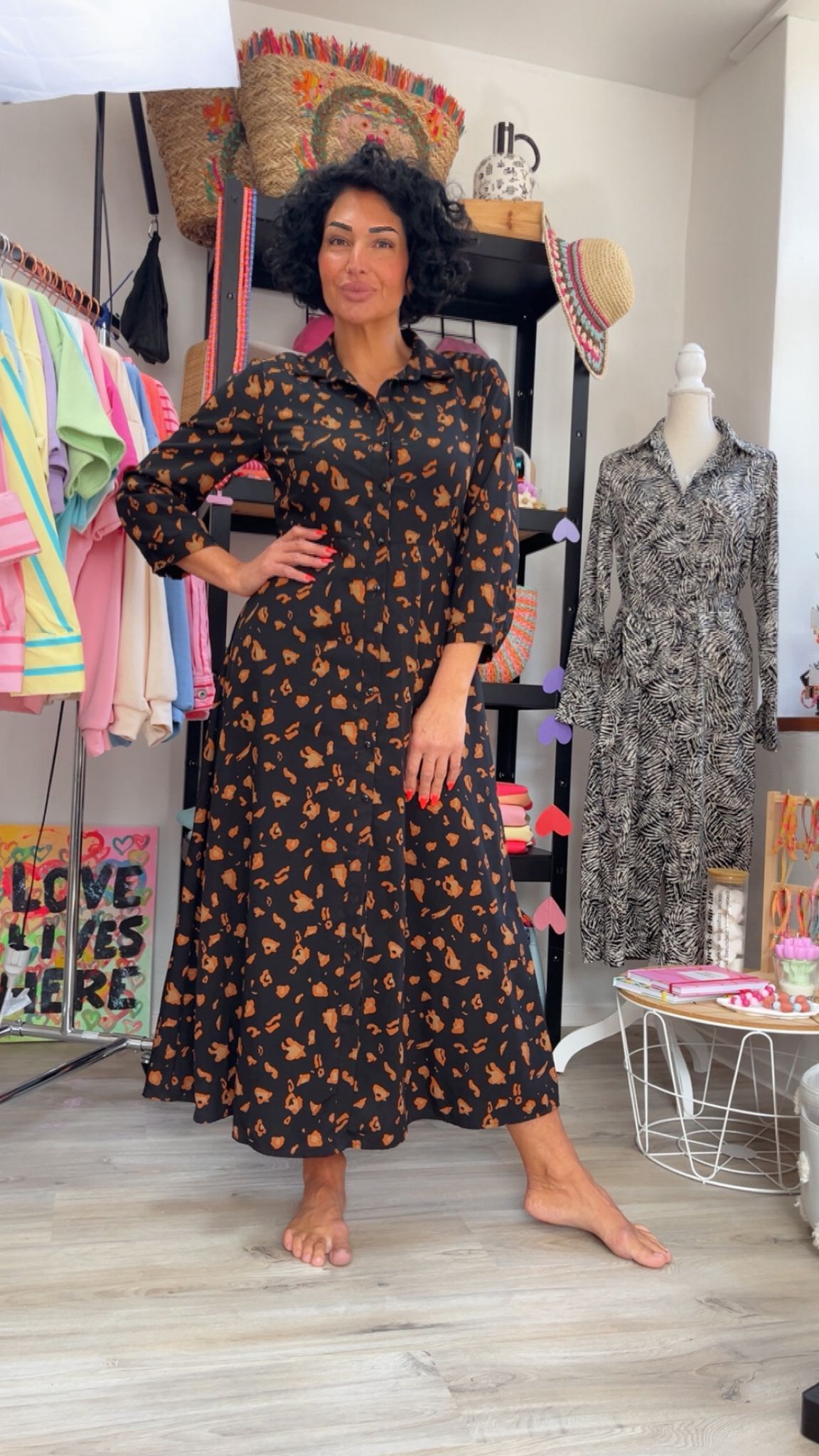 Pre-Loved Pieces Kleid Größe M – liebevolles Second-Hand Lieblingsstück Schenkt ein Herz