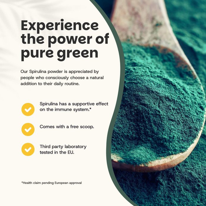 Bio Spirulina Pulver – 100 % natürlich & nährstoffreich