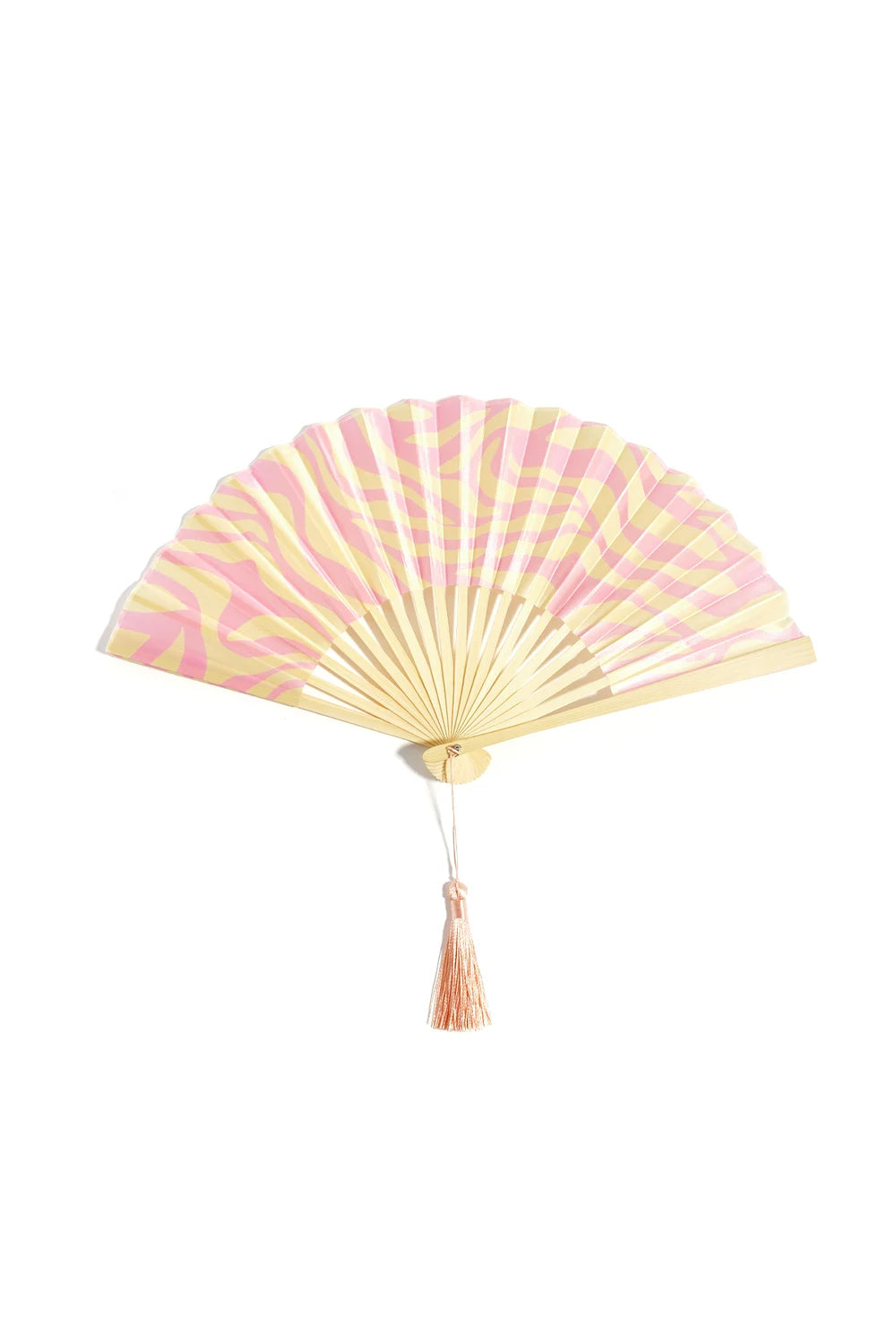 Bambus Fächer stylisch & praktisch – eleganter Sommerfacher Schenkt ein Herz