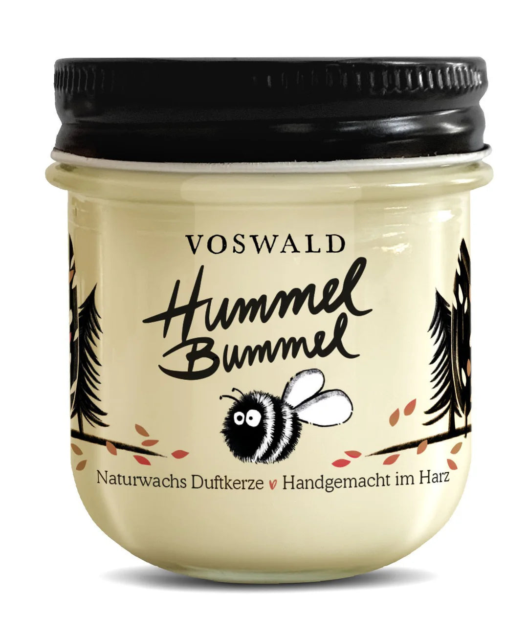 Duftkerze Hummel Bummel Maiglöckchen Jasmin Grüner Apfel – handgemacht Schenkt ein Herz